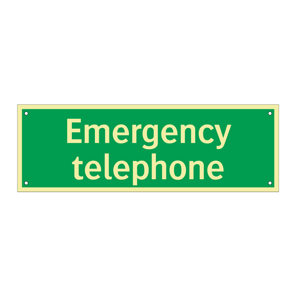 Emergency telephone