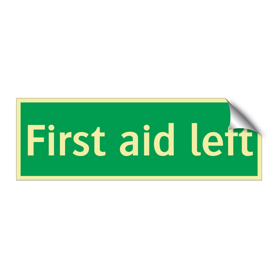 First aid left