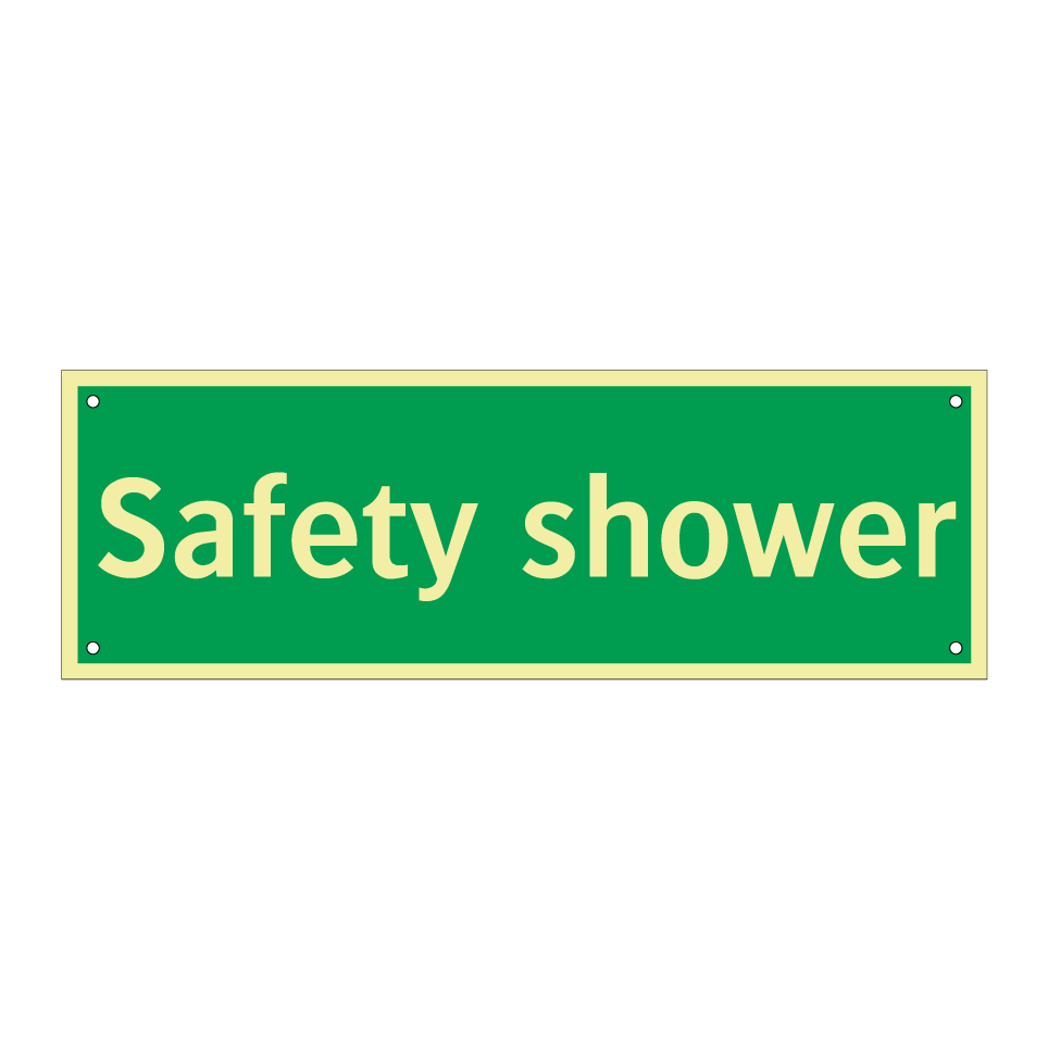 Safety shower