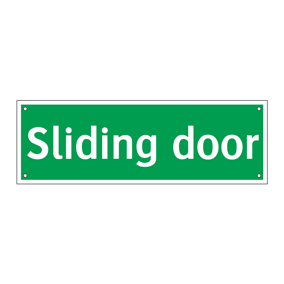 Sliding door