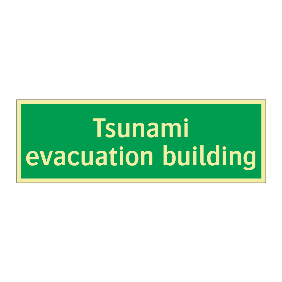 Tsunami evacuation building