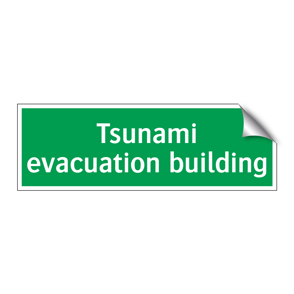 Tsunami evacuation building