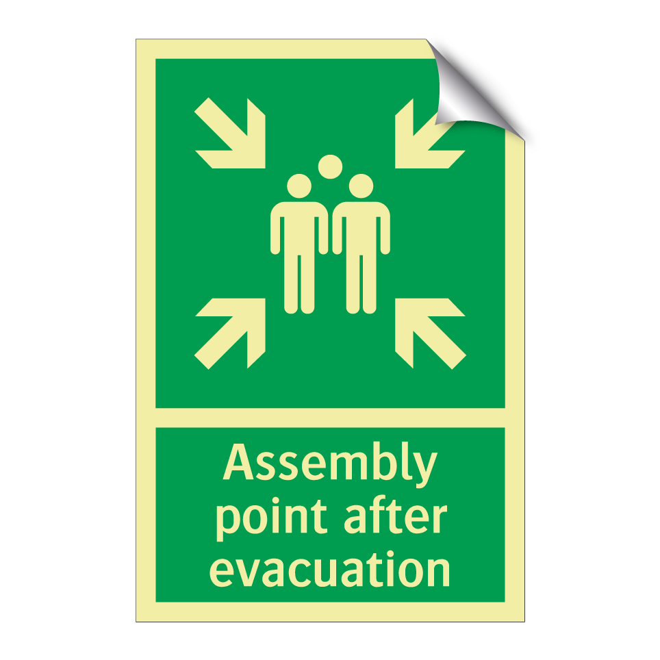 Assembly point after evacuation