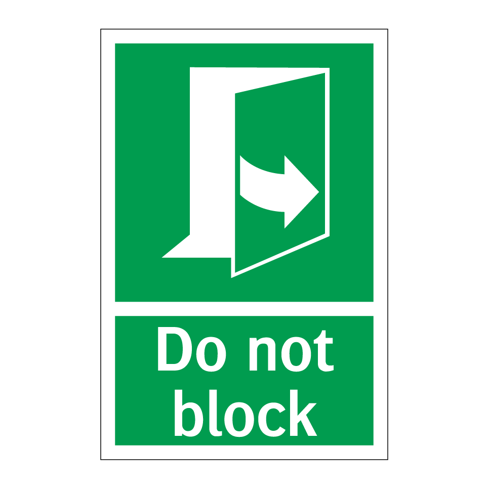 Do not block