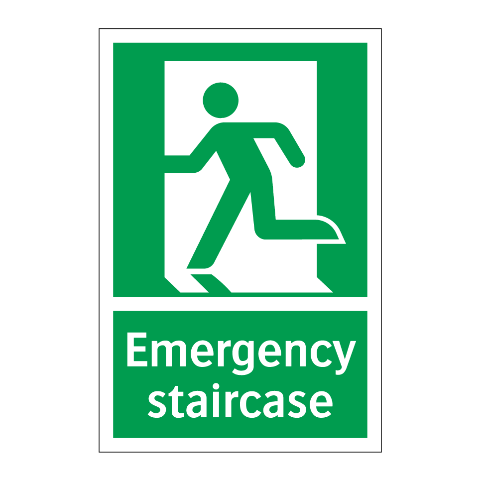 Emergency staircase