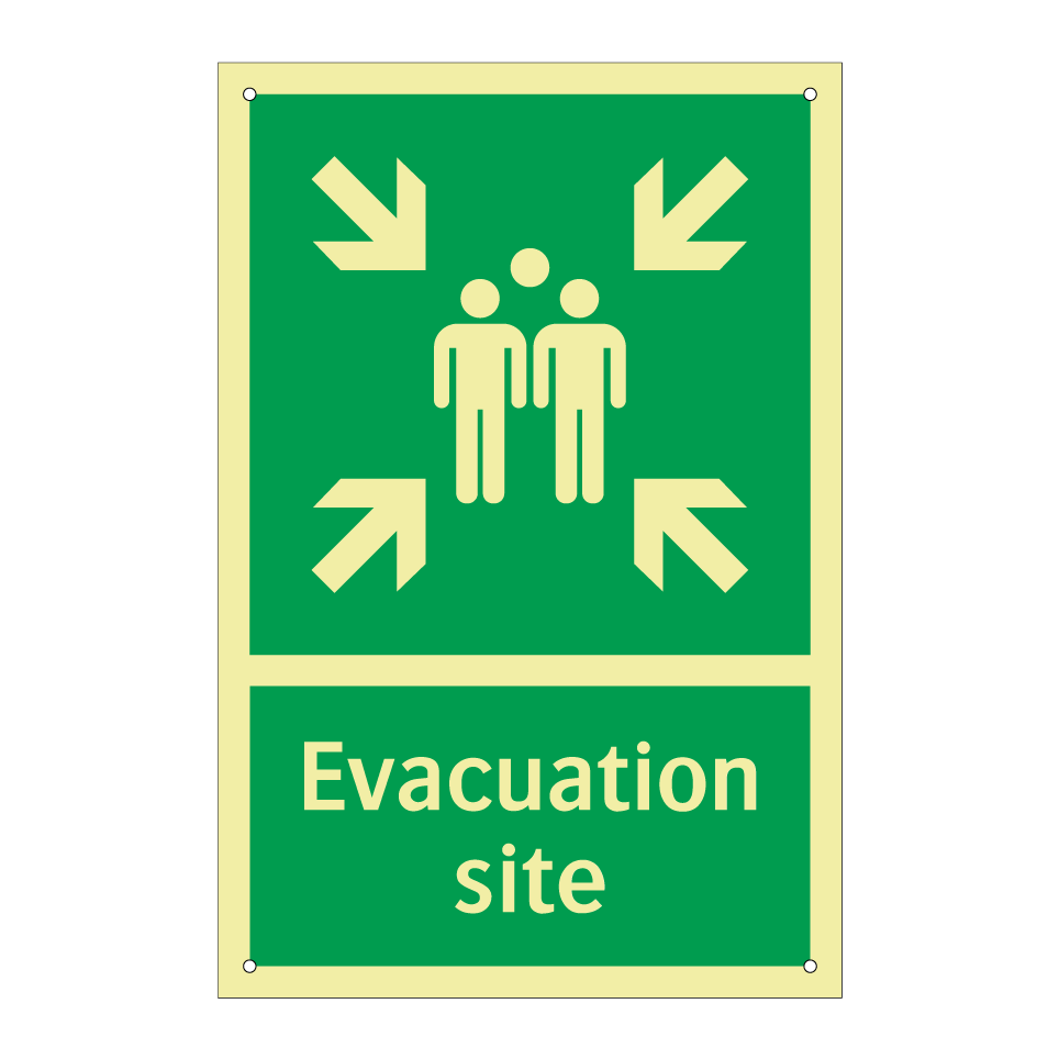 Evacuation site