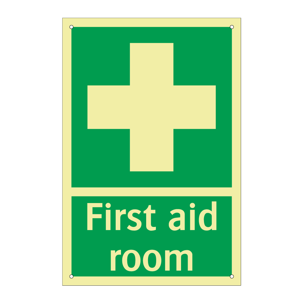 First aid room