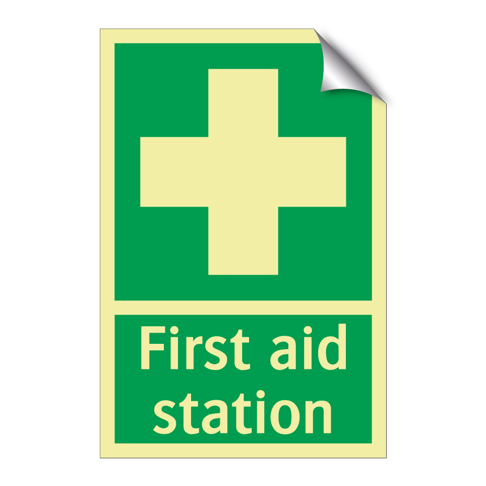 First aid station