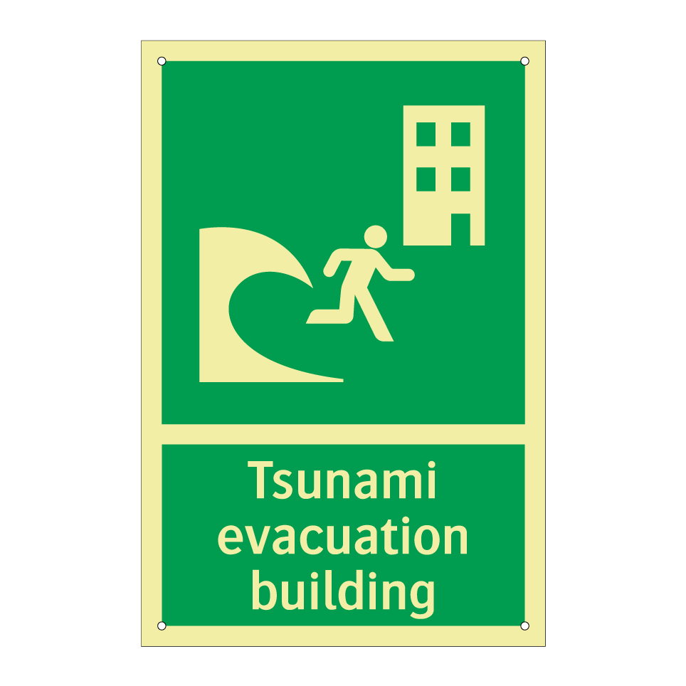 Tsunami evacuation building