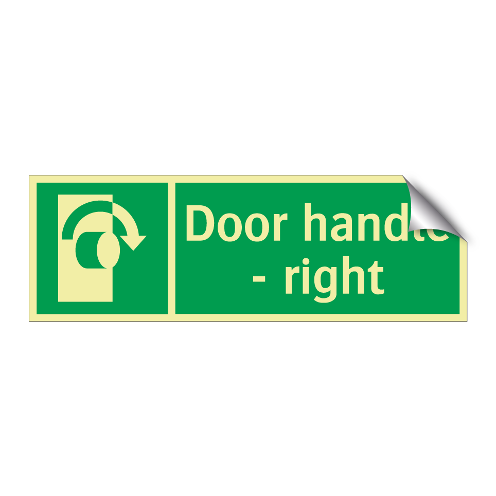 Door handle - right