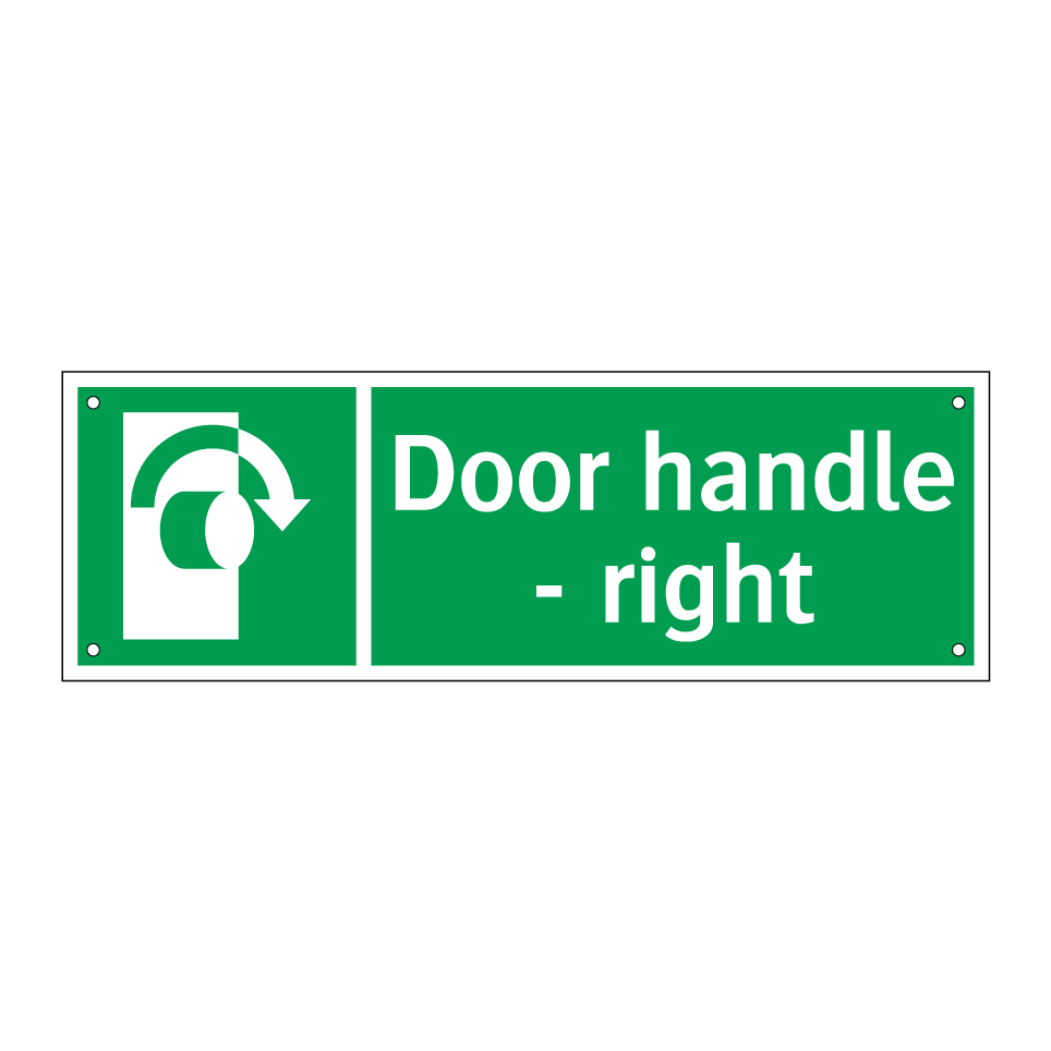Door handle - right