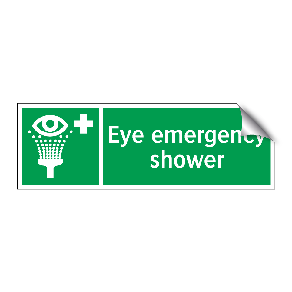 Eye emergency shower