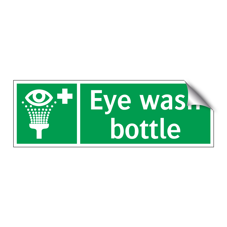 Eye wash bottle