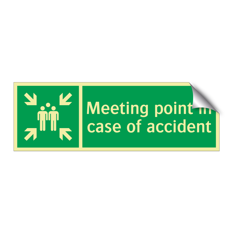 Meeting point in case of accident