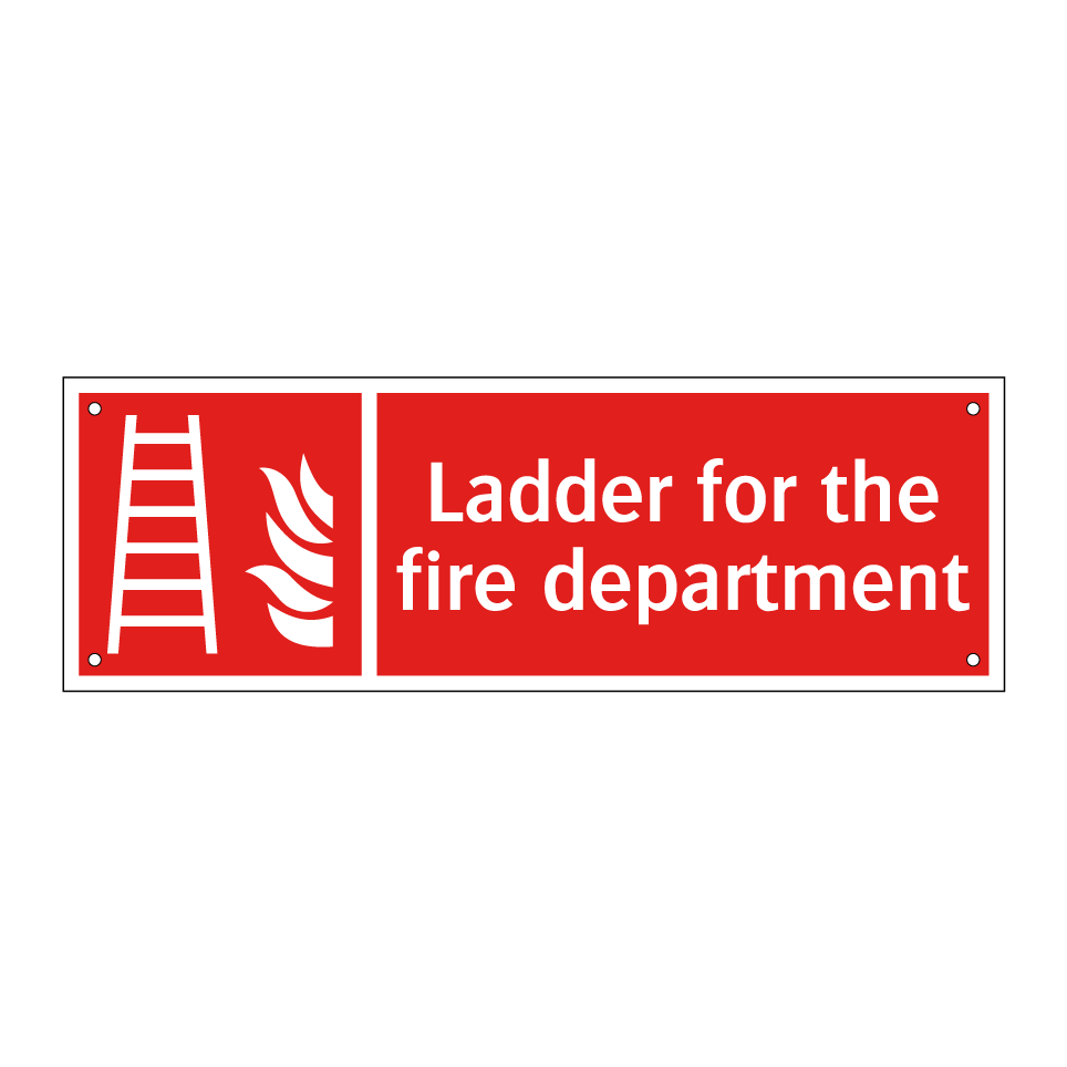 Ladder for the fire department