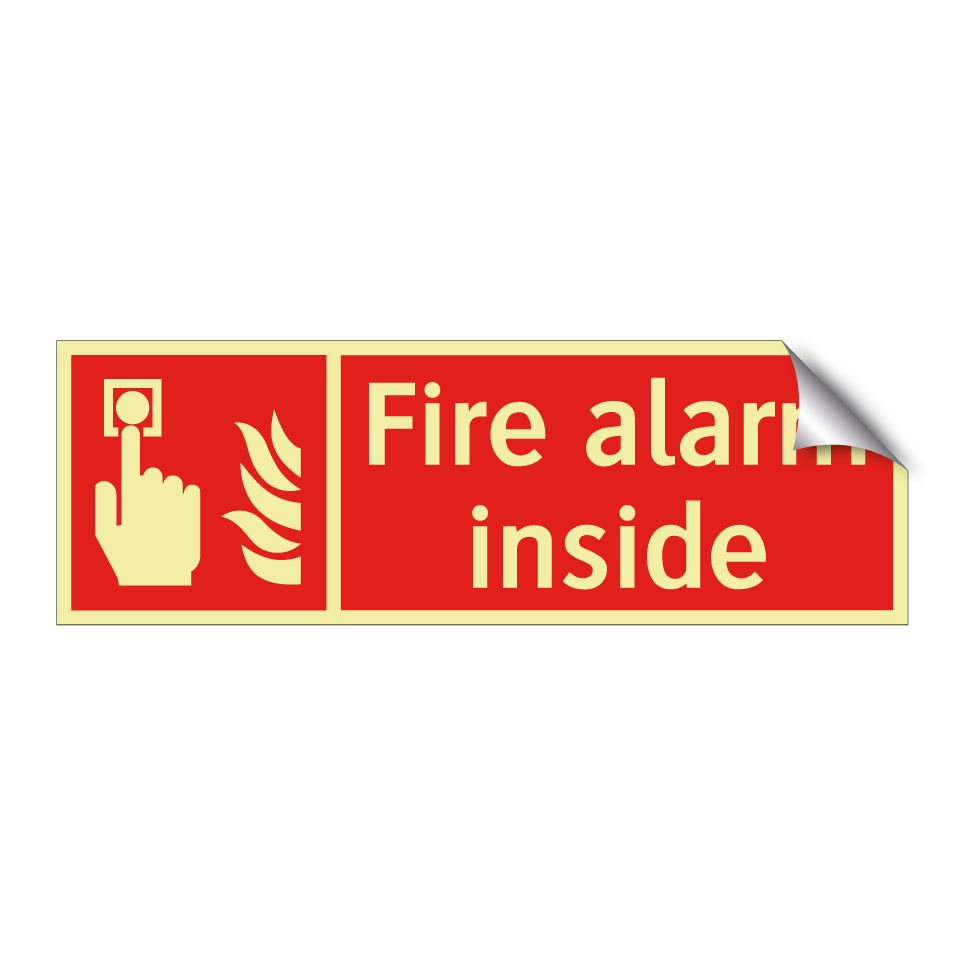 Fire alarm inside
