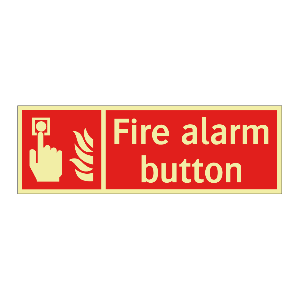 Fire alarm button