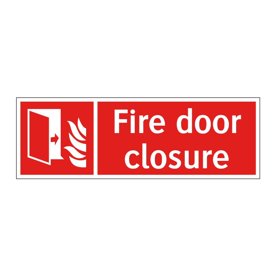 Fire door closure