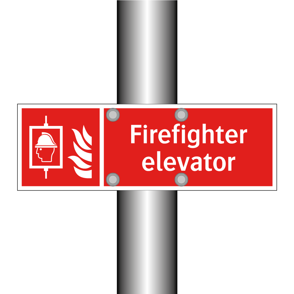 Firefighter elevator
