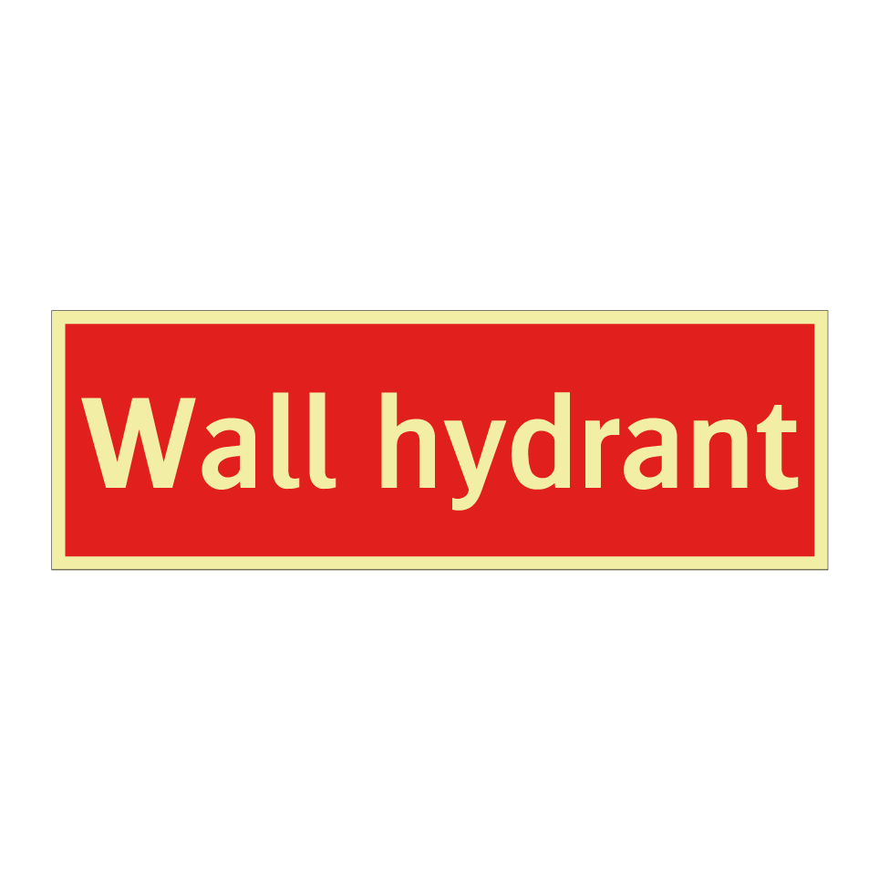 Wall hydrant
