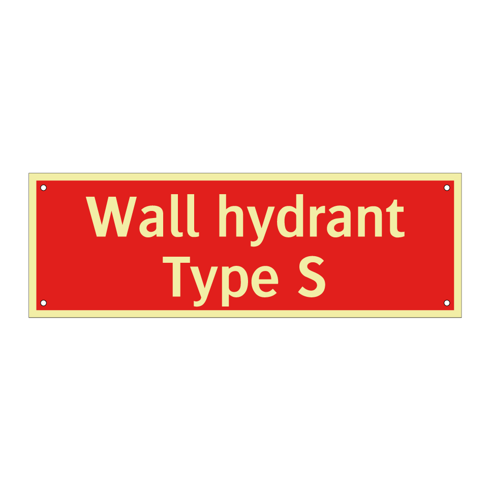Wall hydrant Type S