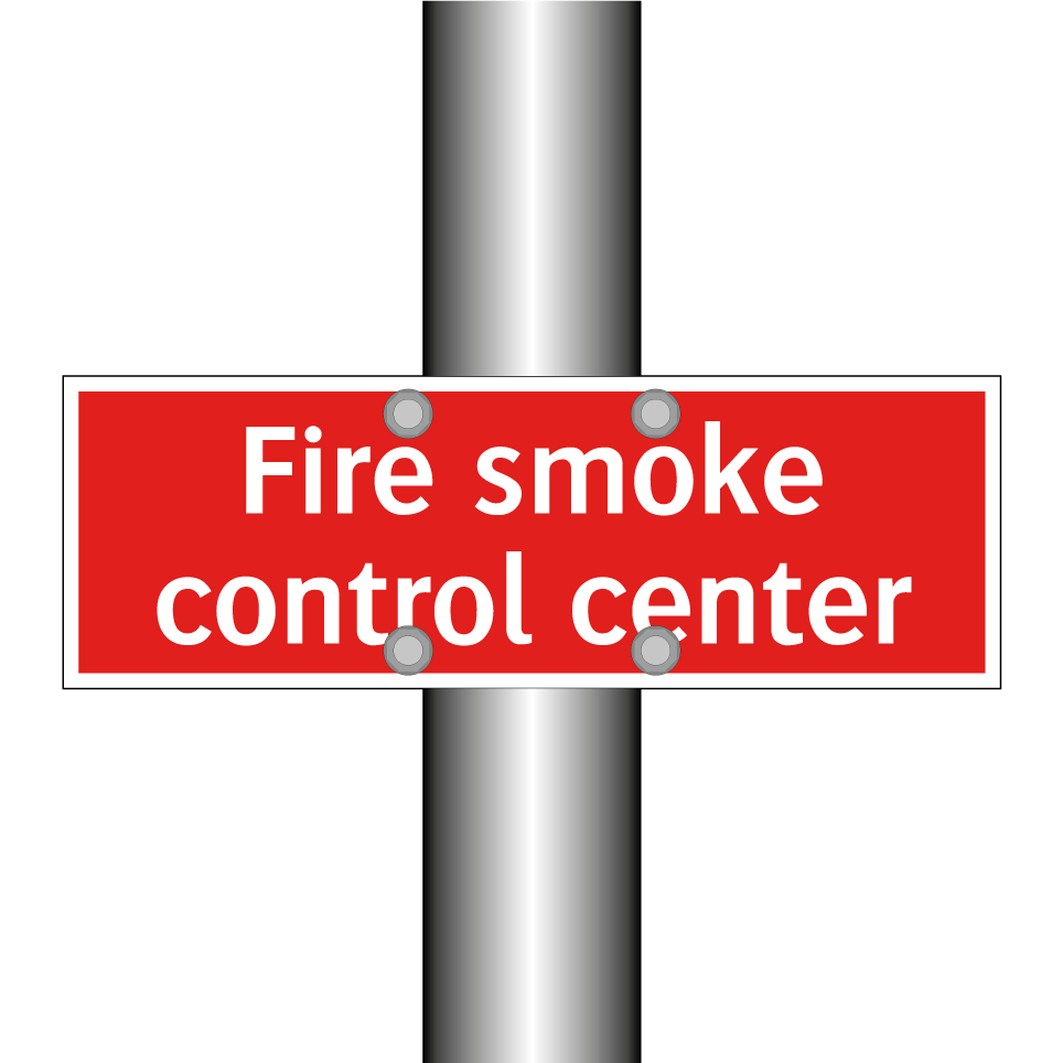 Fire smoke control center