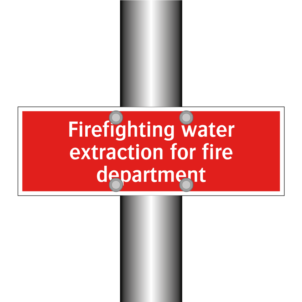 Firefighting water extraction for fire department