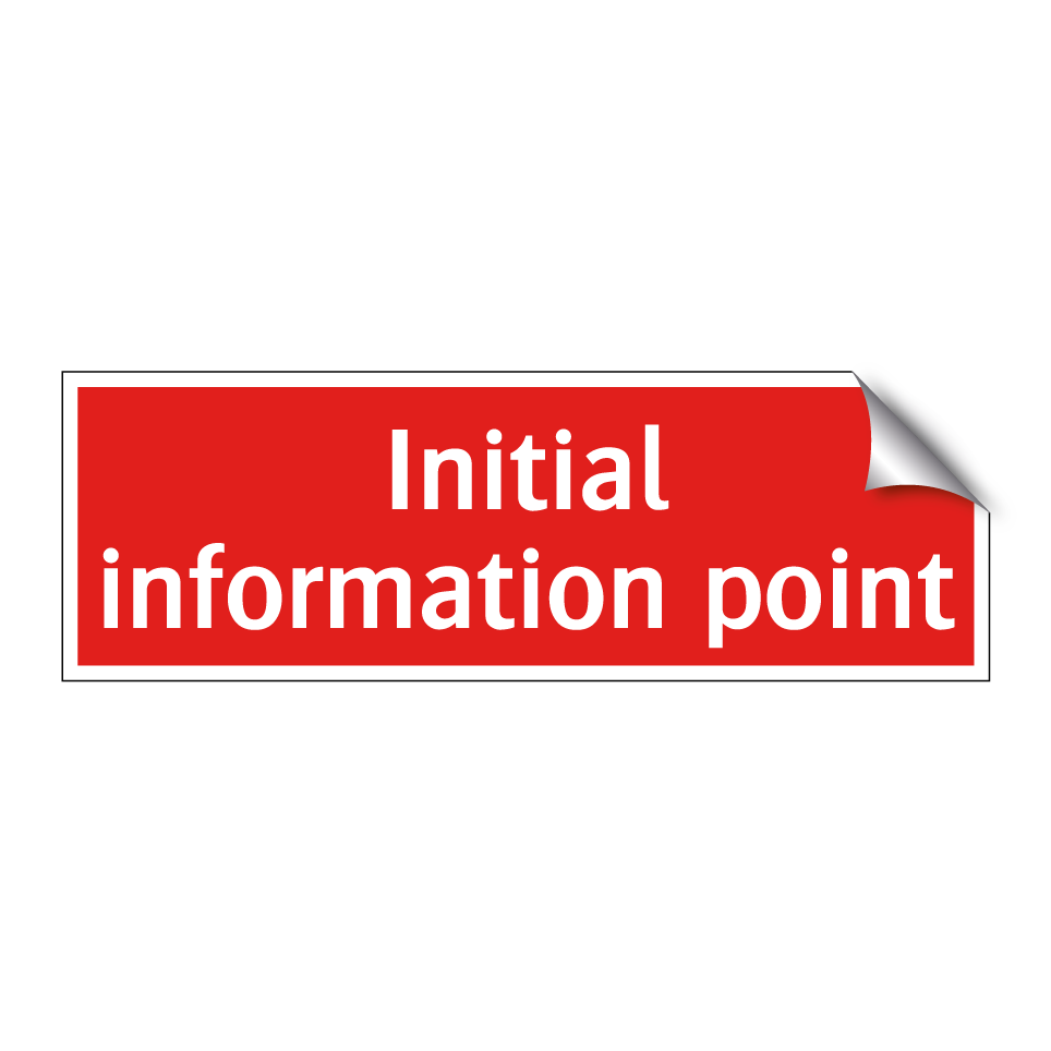 Initial information point