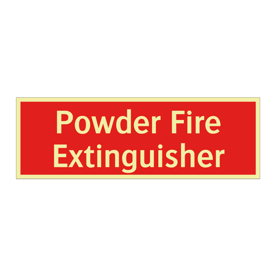 Powder Fire Extinguisher