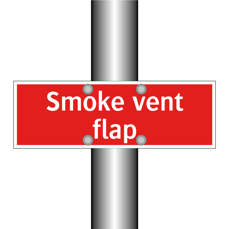 Smoke vent flap