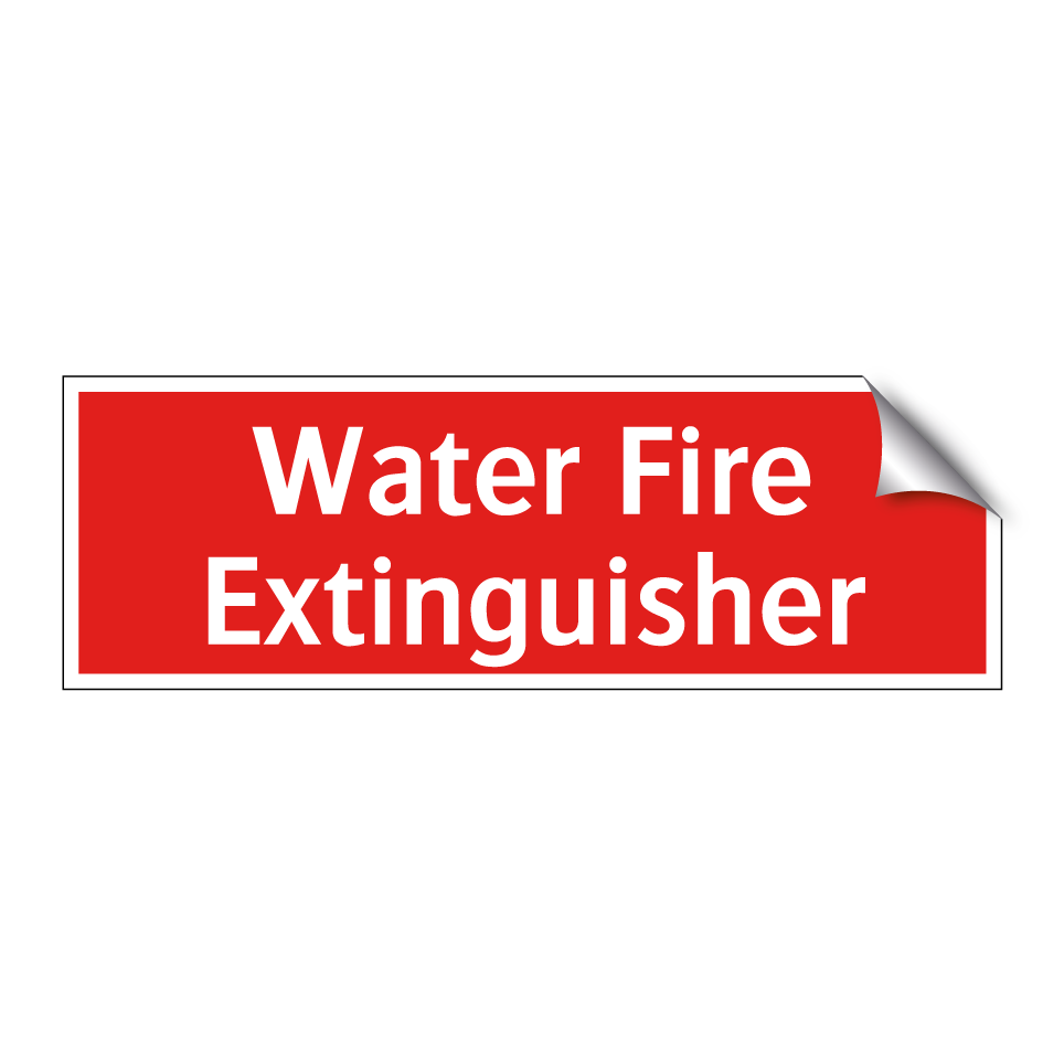 Water Fire Extinguisher