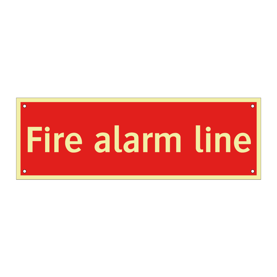Fire alarm line