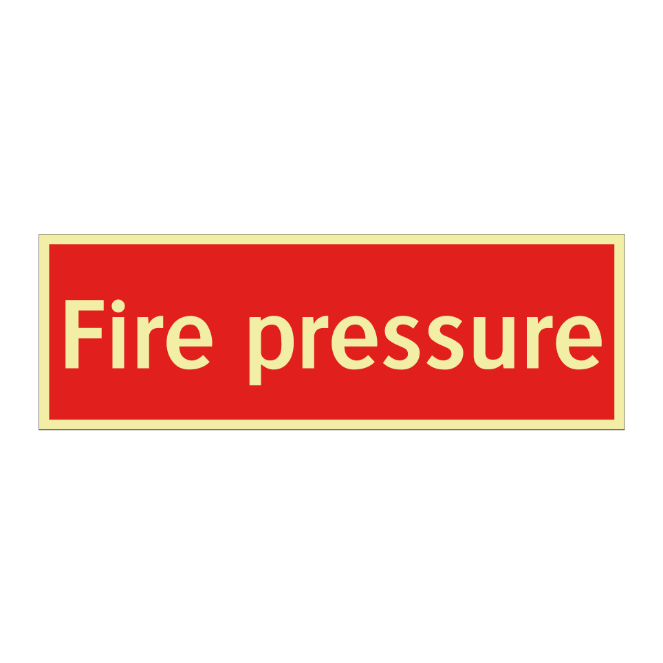 Fire pressure