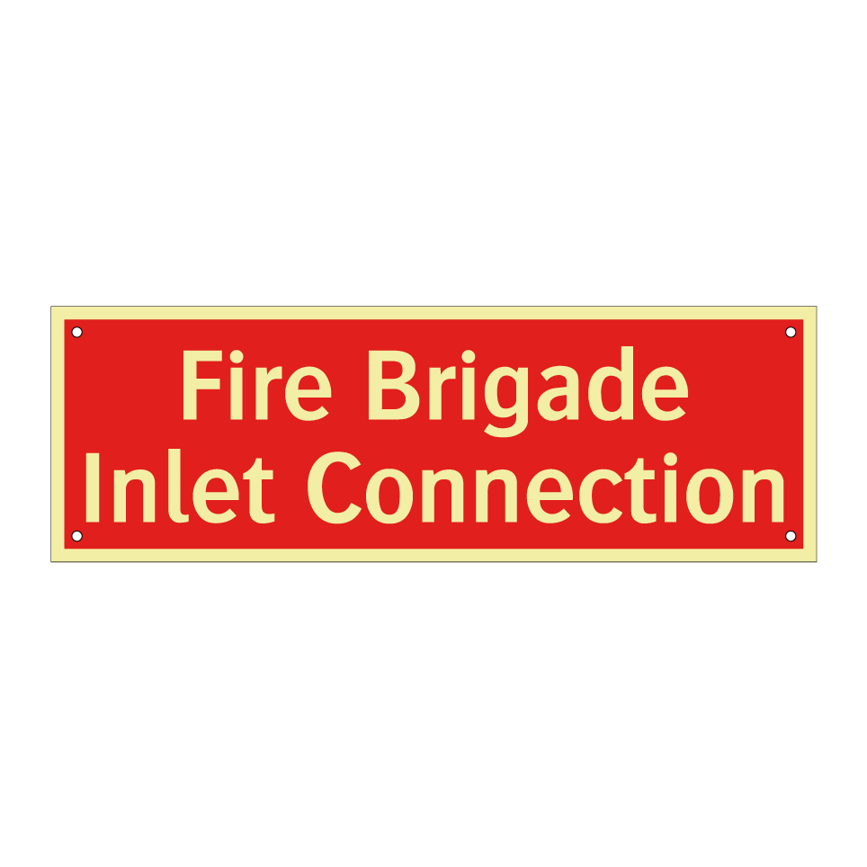 Fire Brigade Inlet Connection