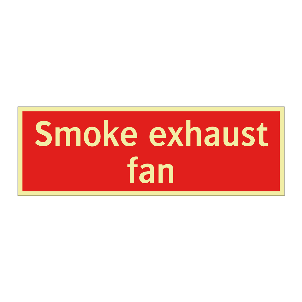 Smoke exhaust fan