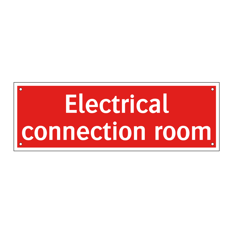 Electrical connection room