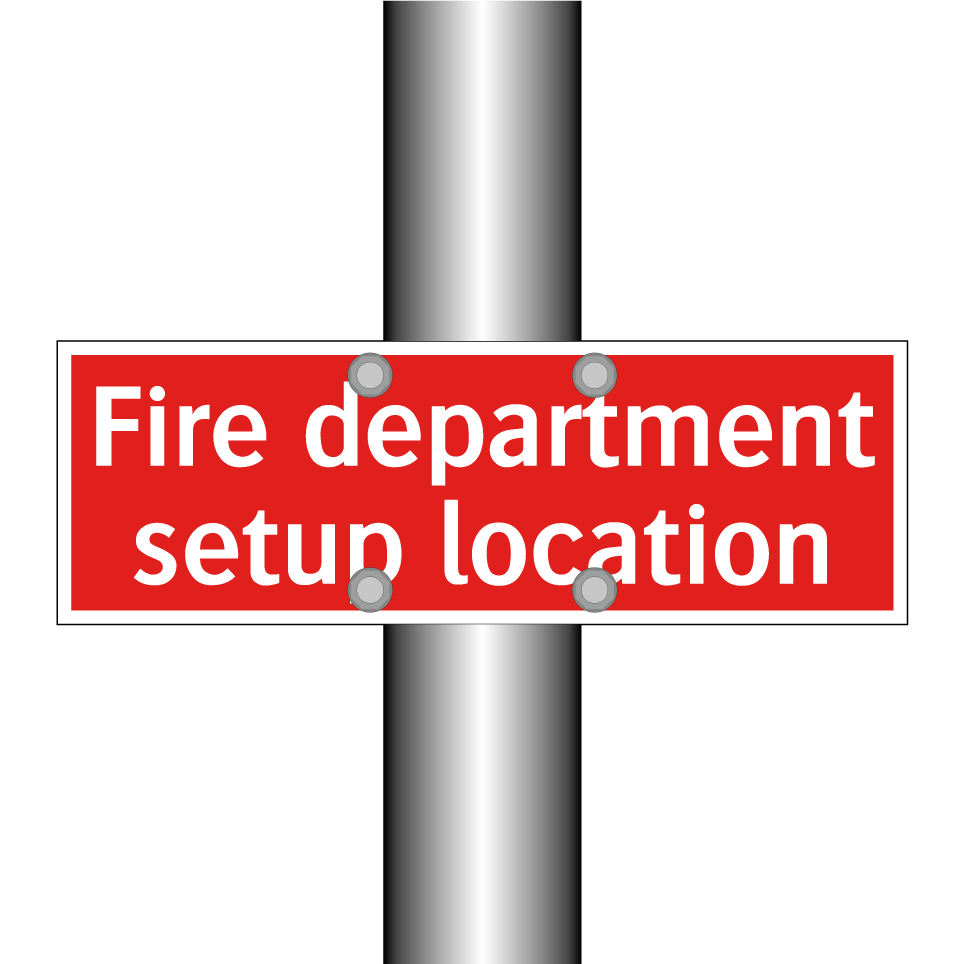 Fire department setup location