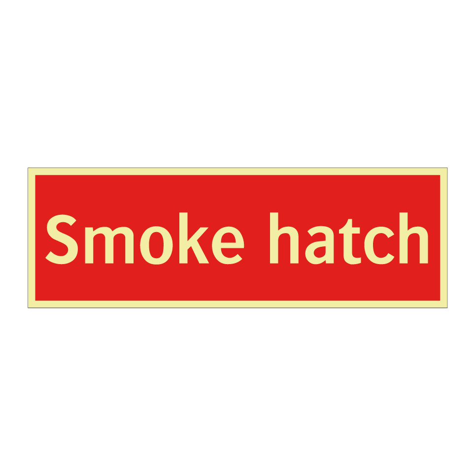 Smoke hatch