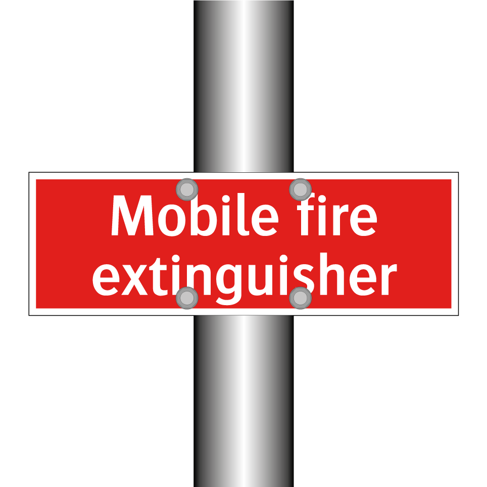 Mobile fire extinguisher