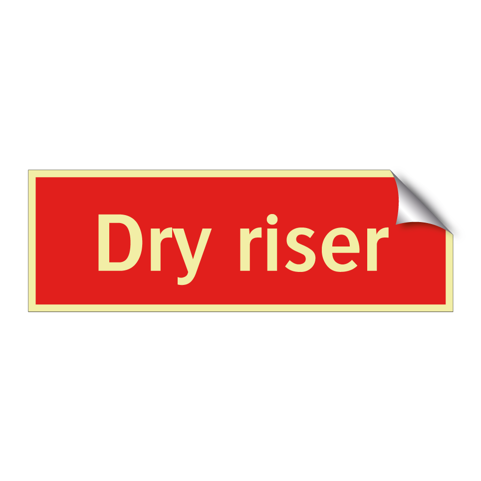 Dry riser