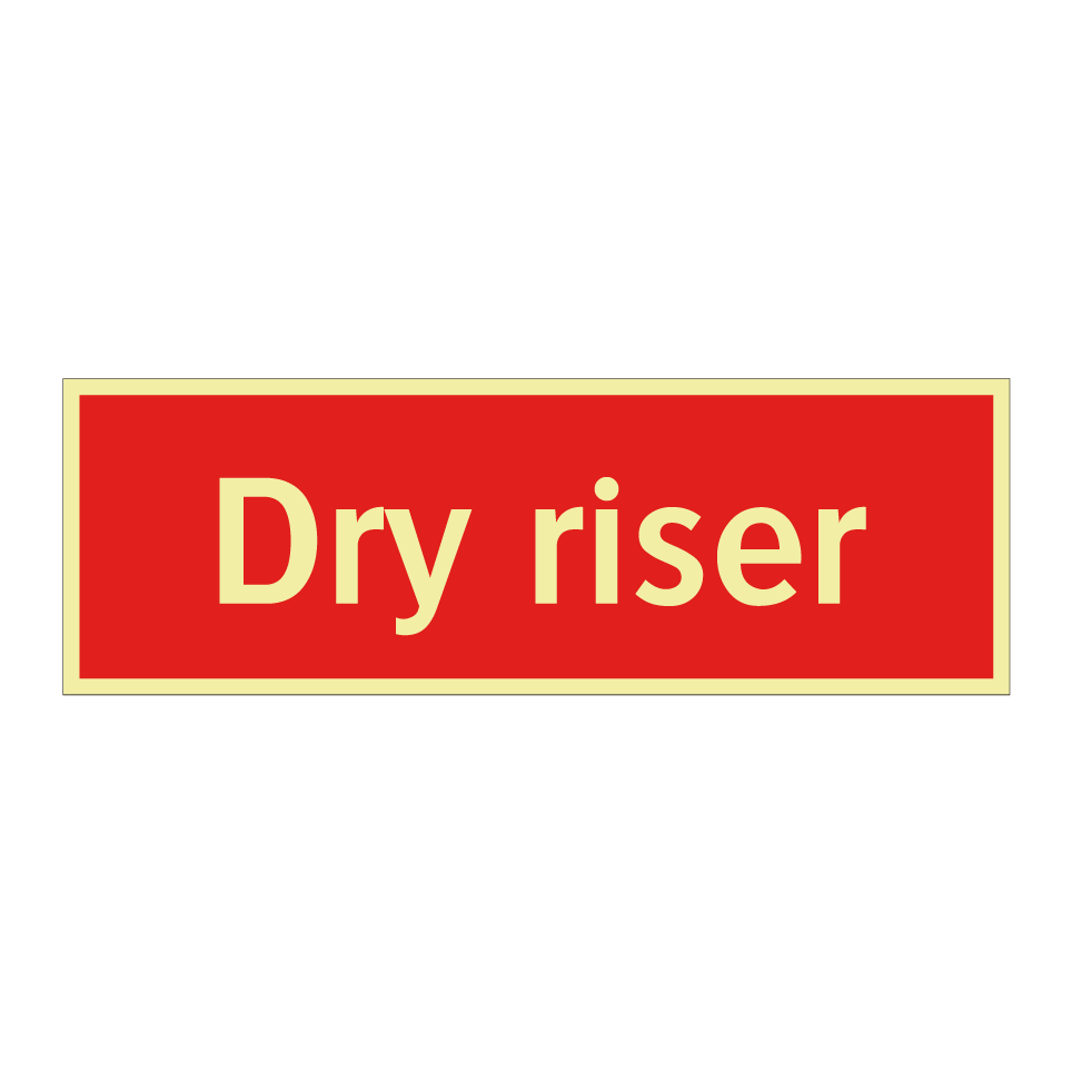 Dry riser
