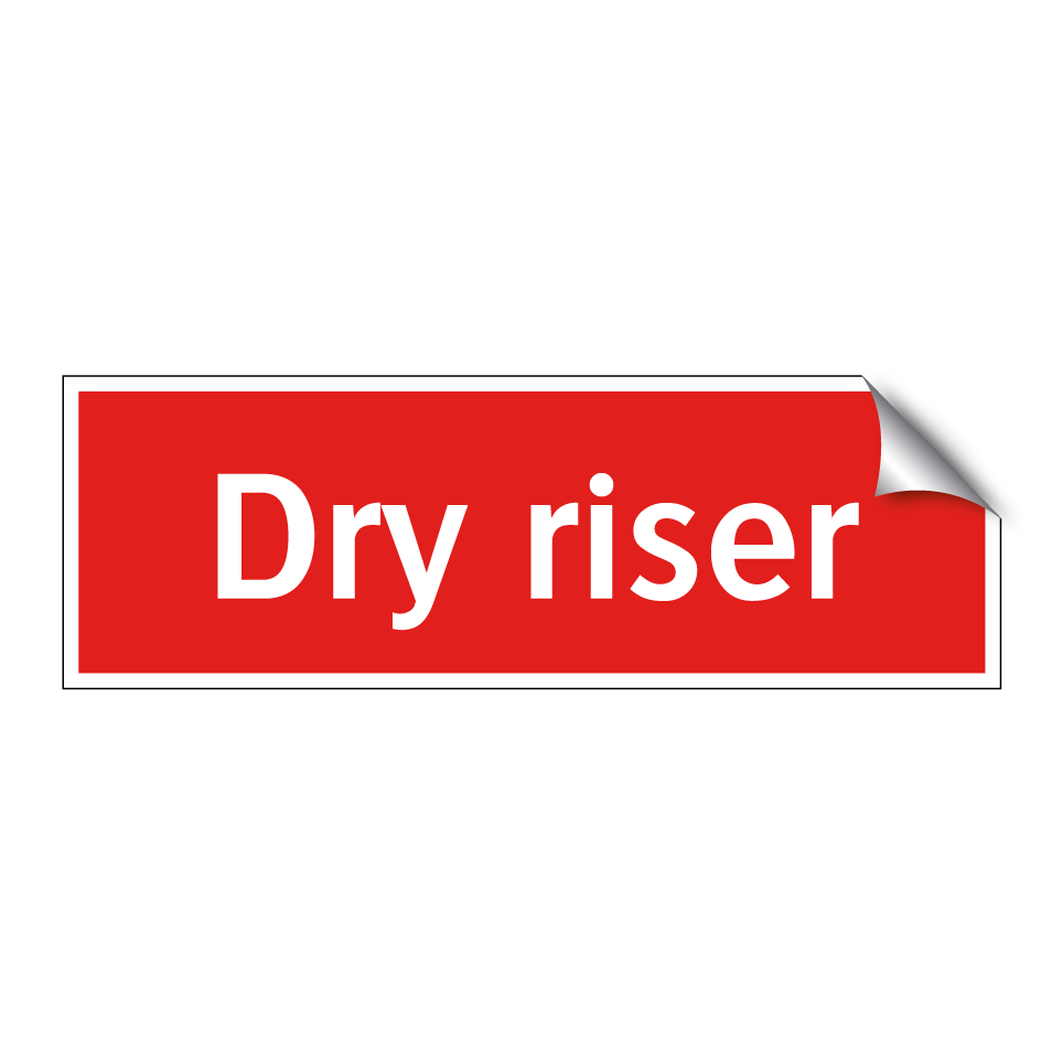 Dry riser