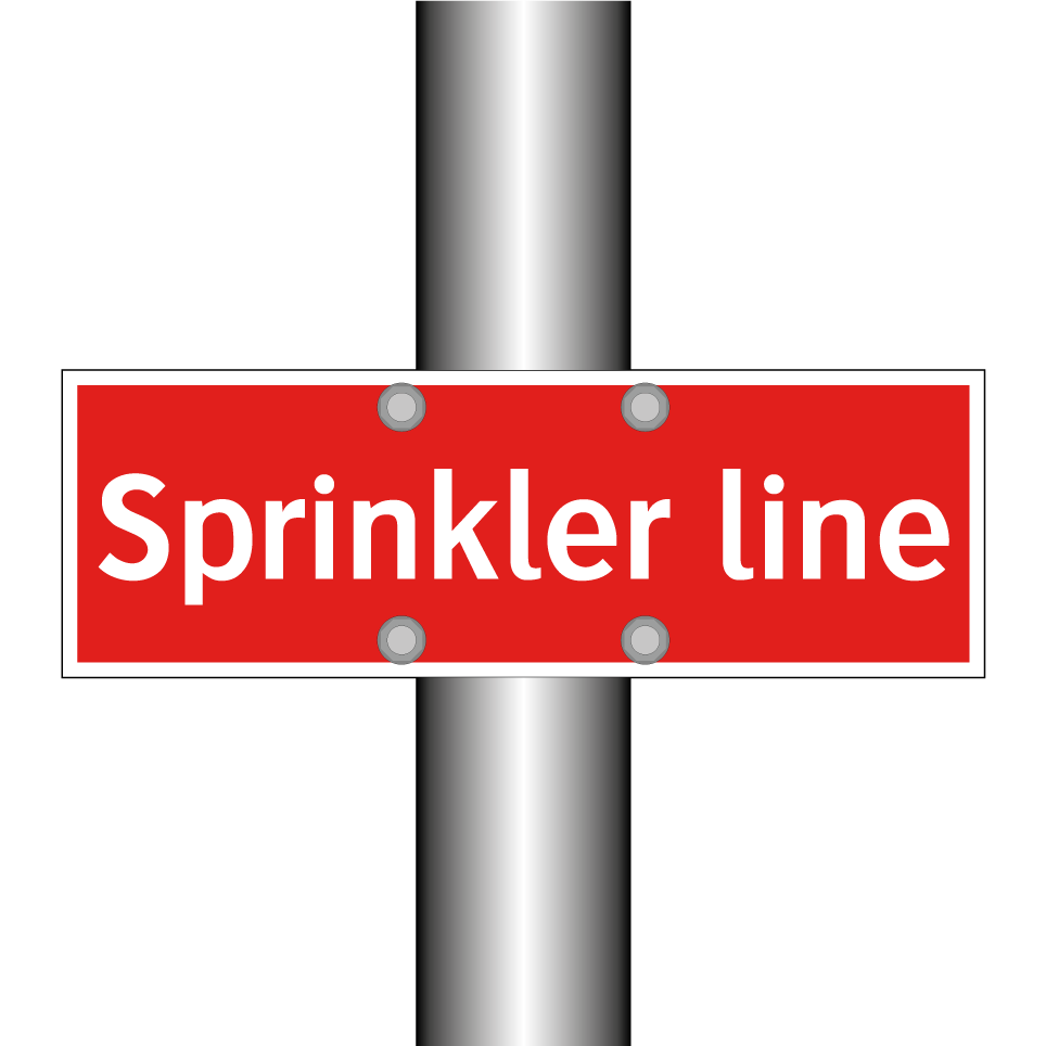 Sprinkler line
