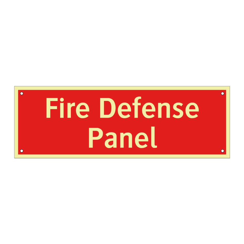 Fire Defense Panel