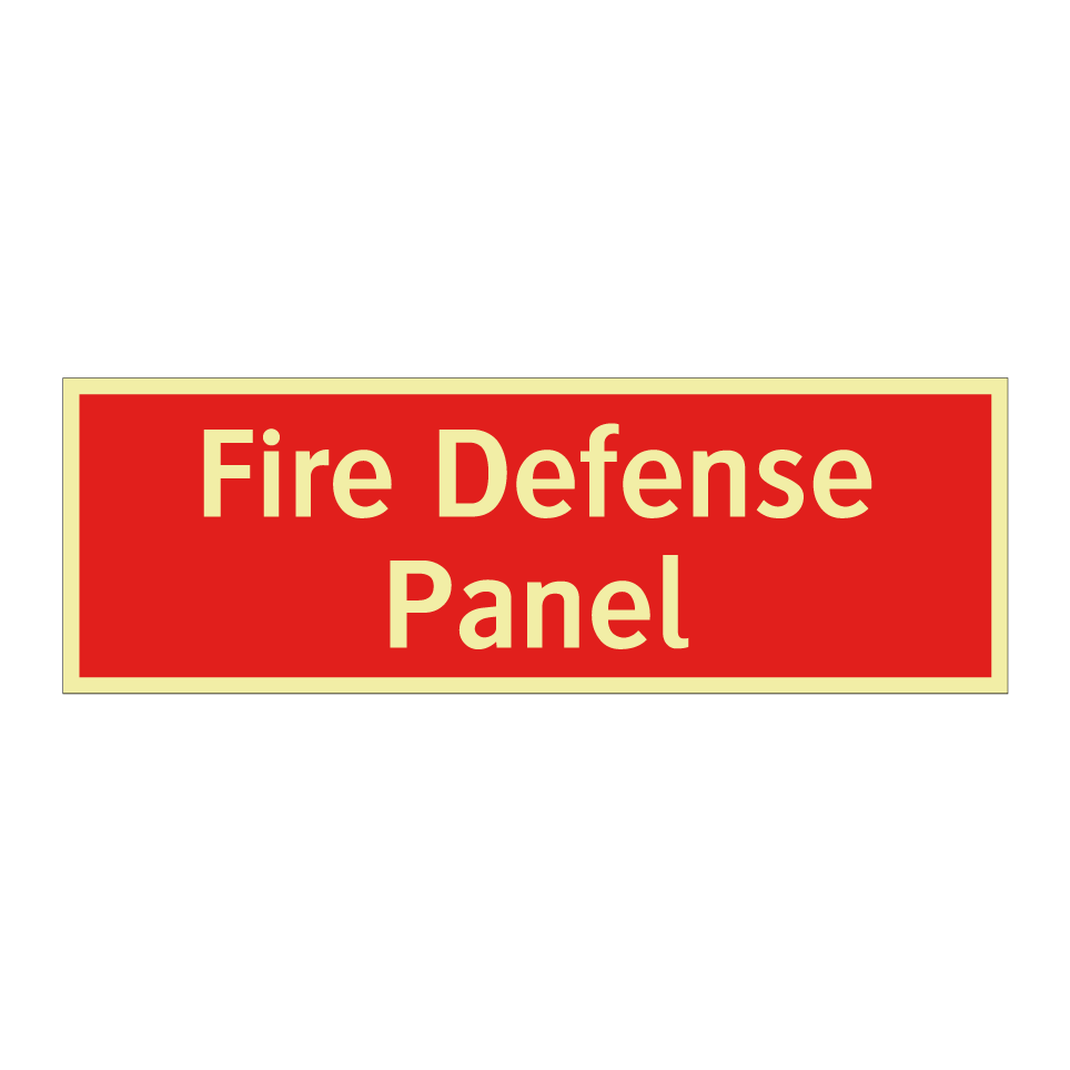 Fire Defense Panel