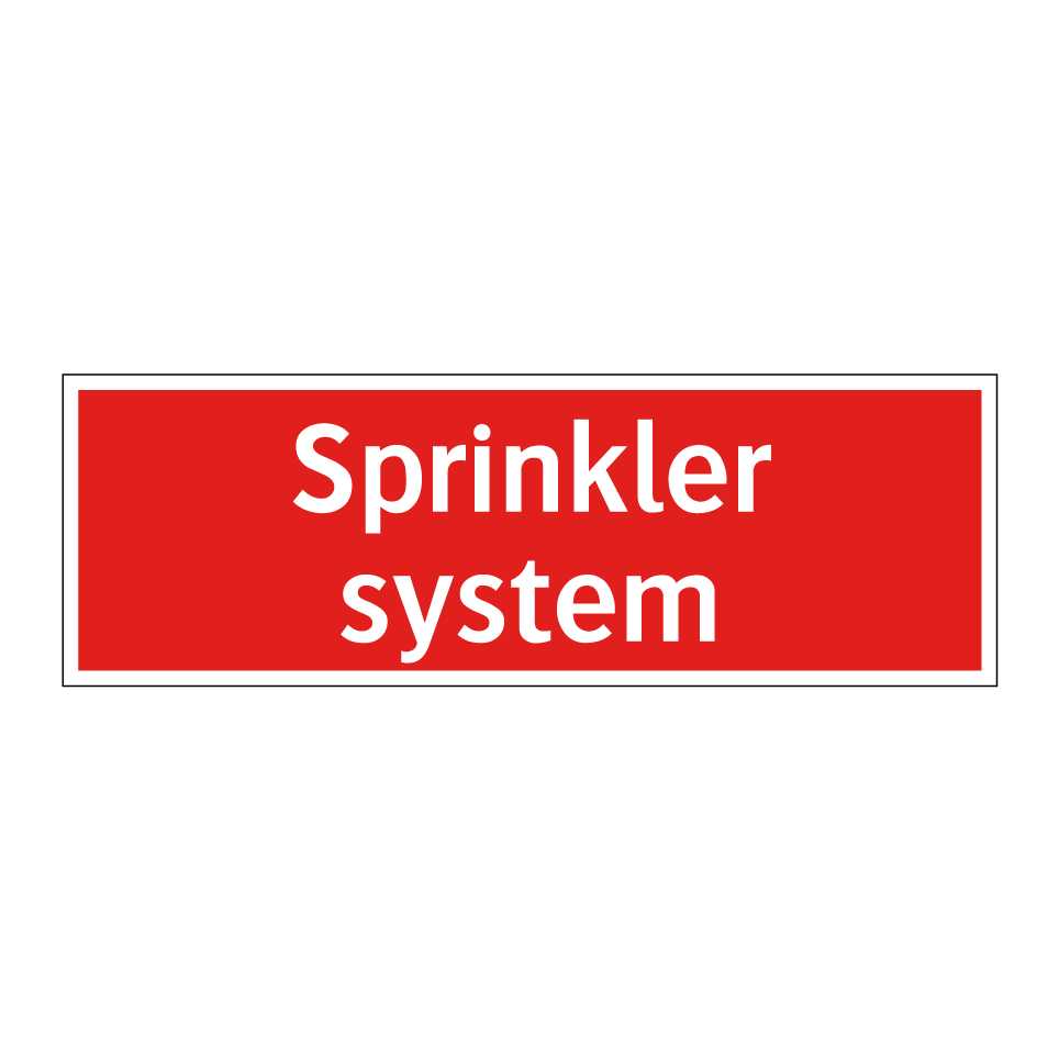 Sprinkler system