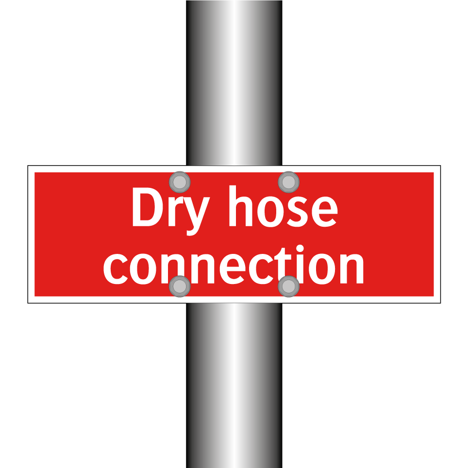 Dry hose connection