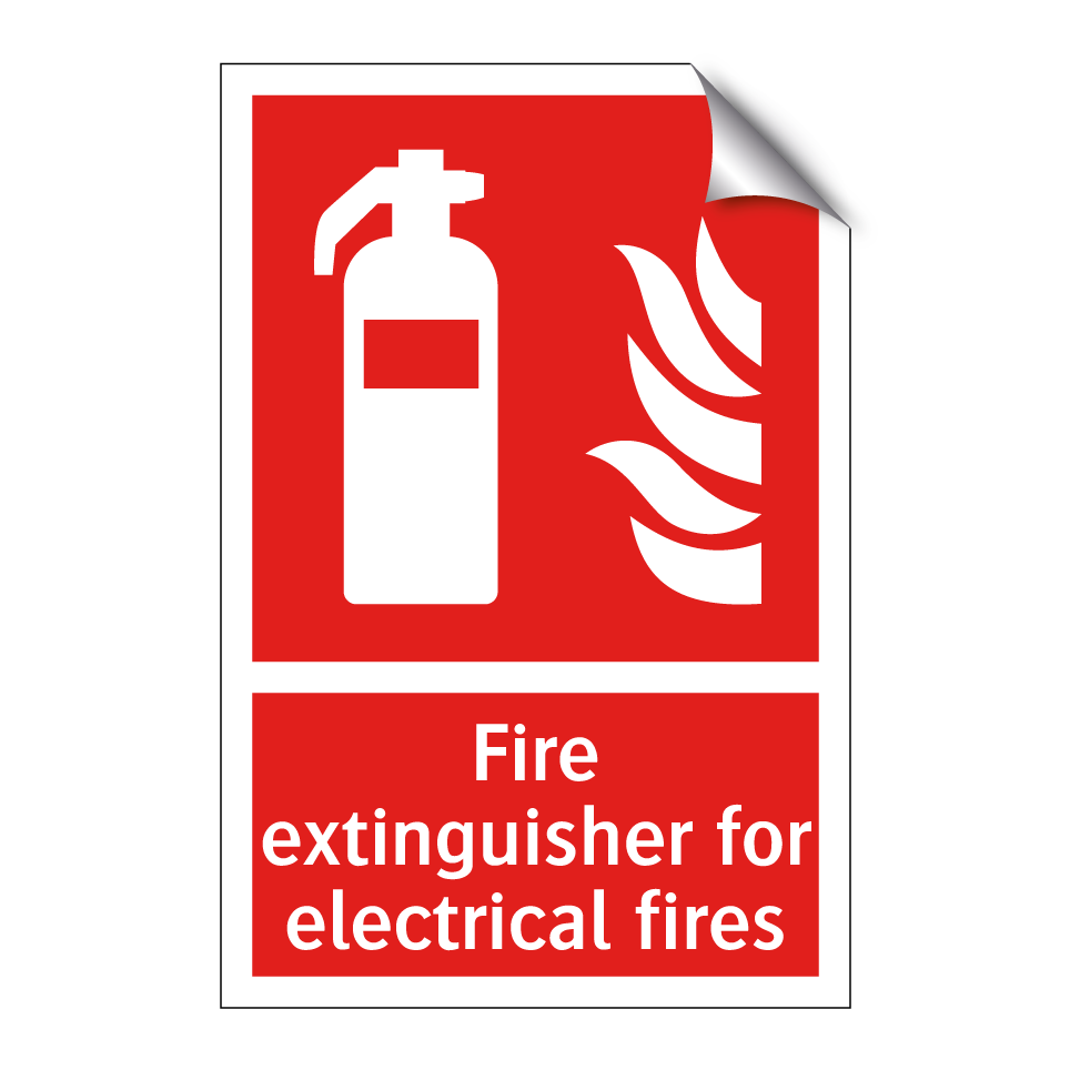 Fire extinguisher for electrical fires