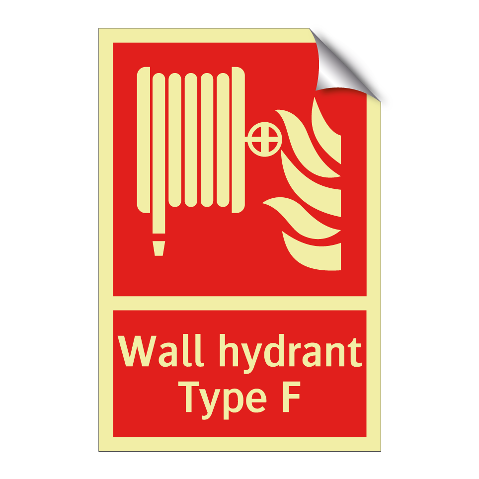 Wall hydrant Type F
