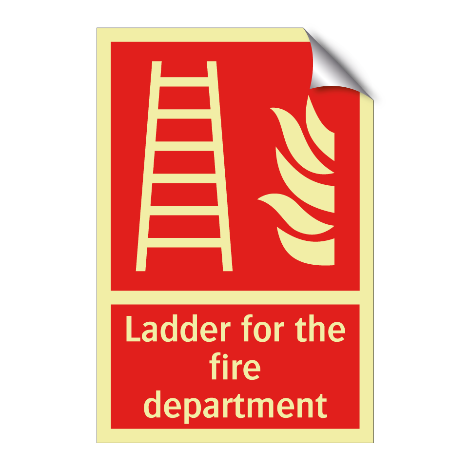 Ladder for the fire department